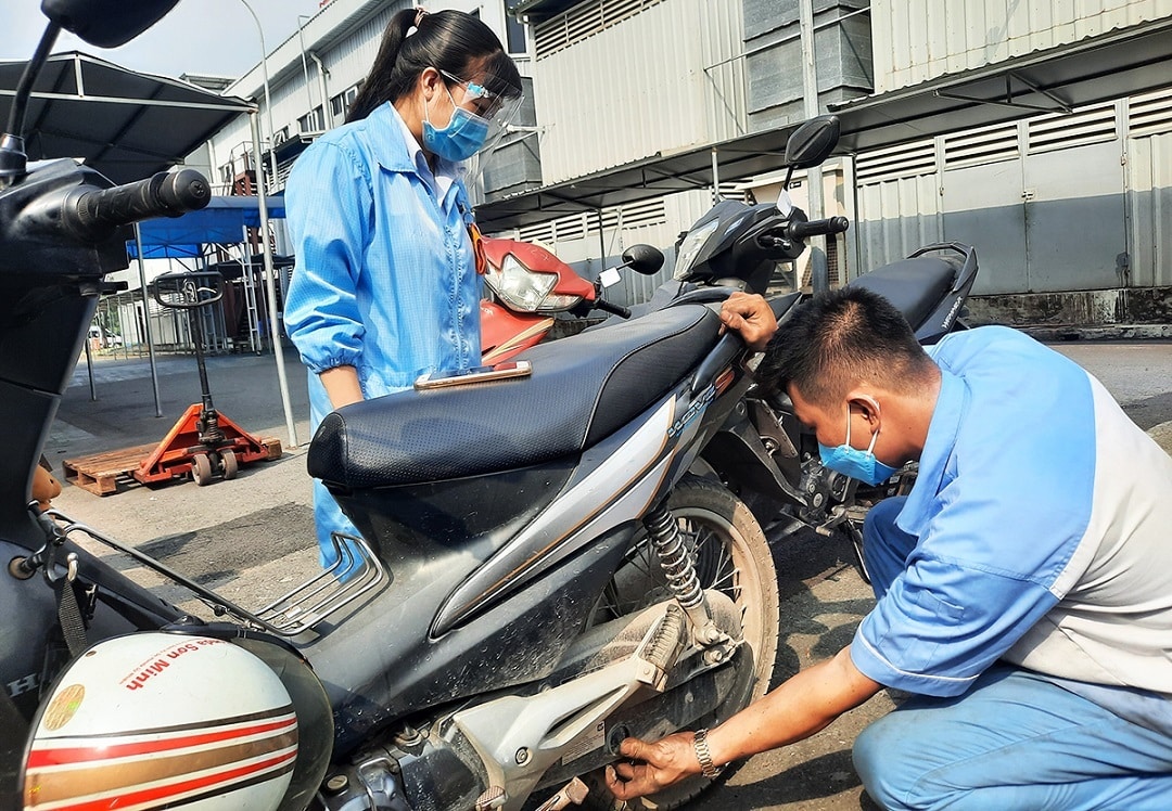 Quy trình bảo dưỡng xe máy lưu động của Hoàng Gia Motor