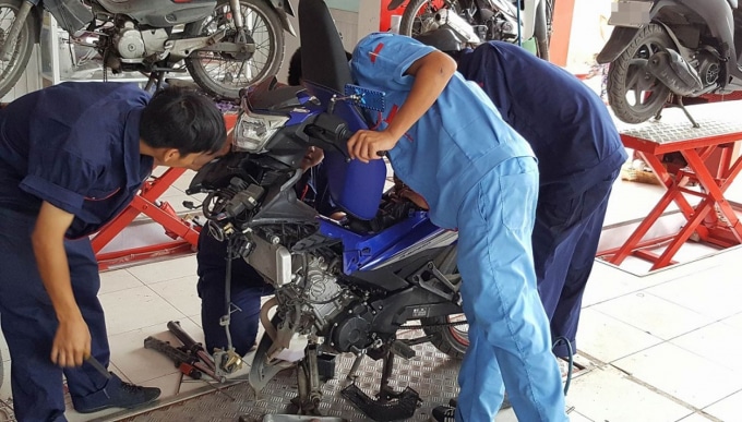 Quy trình bảo dưỡng xe máy trước và sau khi đi phượt 5 Sửa chữa, bảo dưỡng xe máy tại quận 5 TPHCM hãy liên hệ ngay với Hoàng Gia Motor