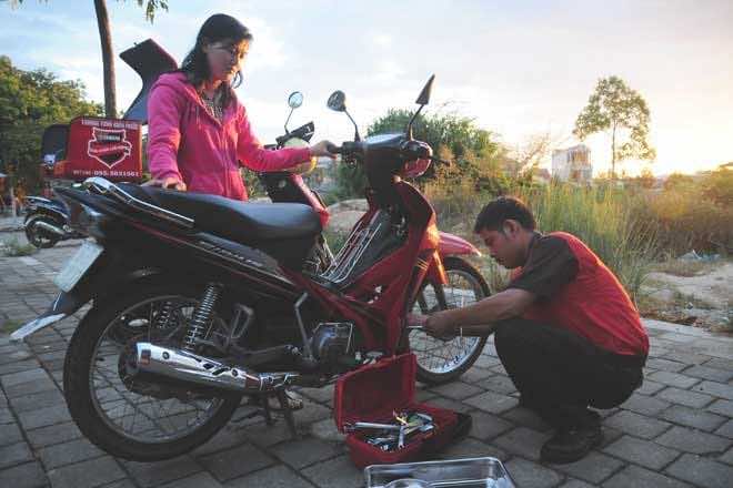 Dịch vụ sửa xe tại nhà của Hoàng Gia Motor uy tín, chuyên nghiệp, chi phí hợp lý